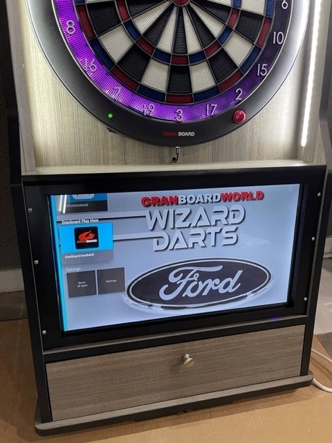 WIZARD DISC - WALL MOUNTED DISC - FITS ALL GRAN BOARD MODELS - (CLICK ON  THE PICTURE TO SEE THE VIDEO)- FLAT RATE SHIPPING